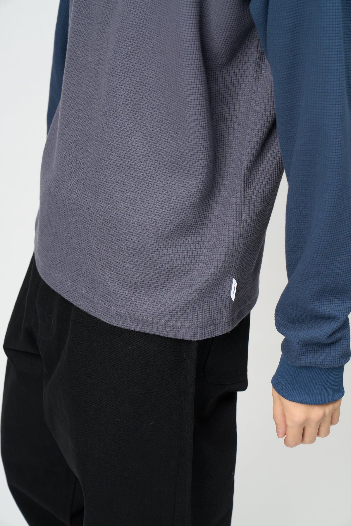 Dry Waffle L/S Top Green