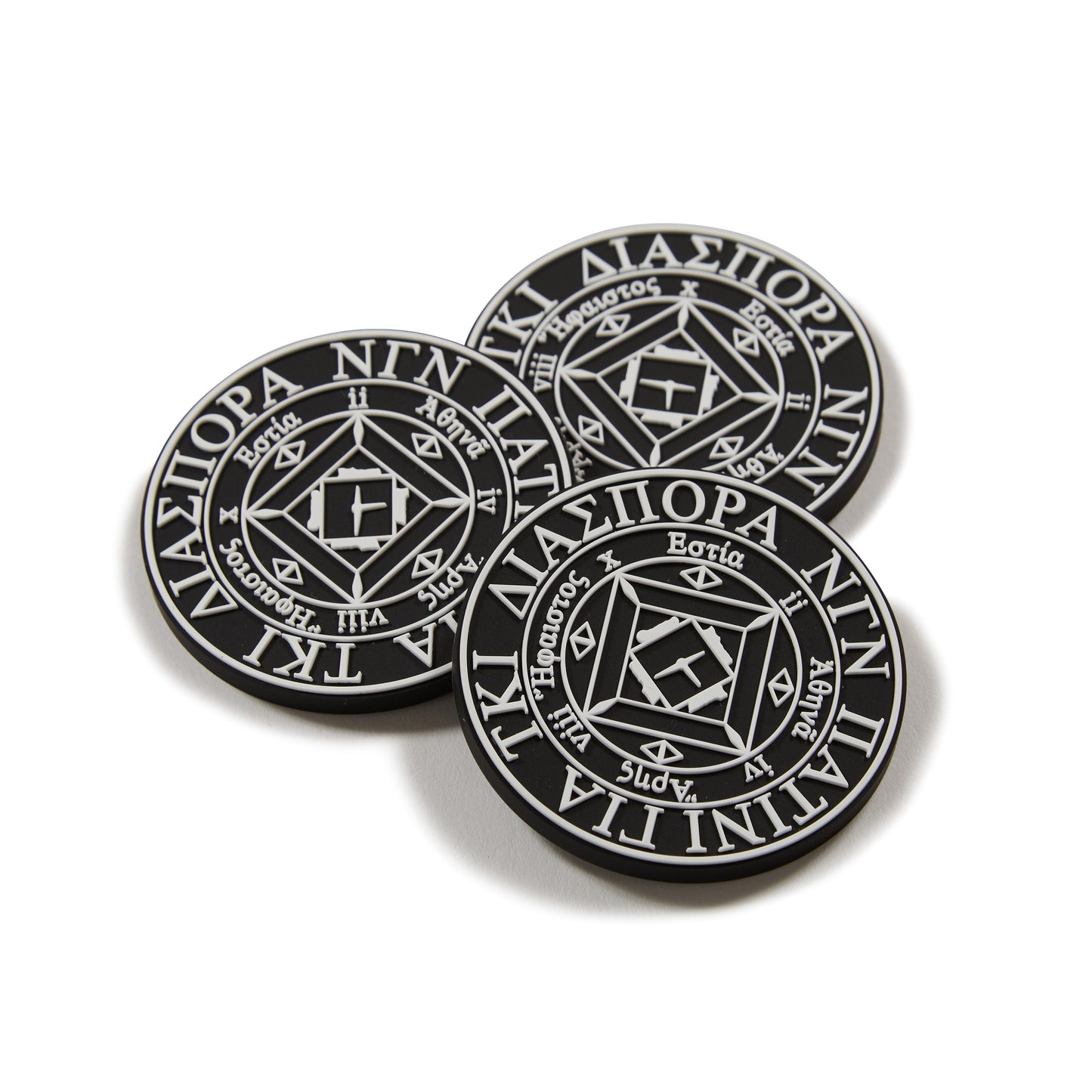 Magic Circle Rubber Magnet (Black)