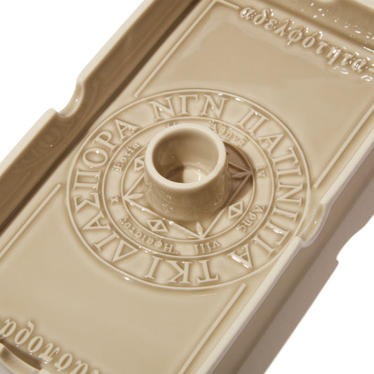 4way Ceramic VHS Tray (Ecru)