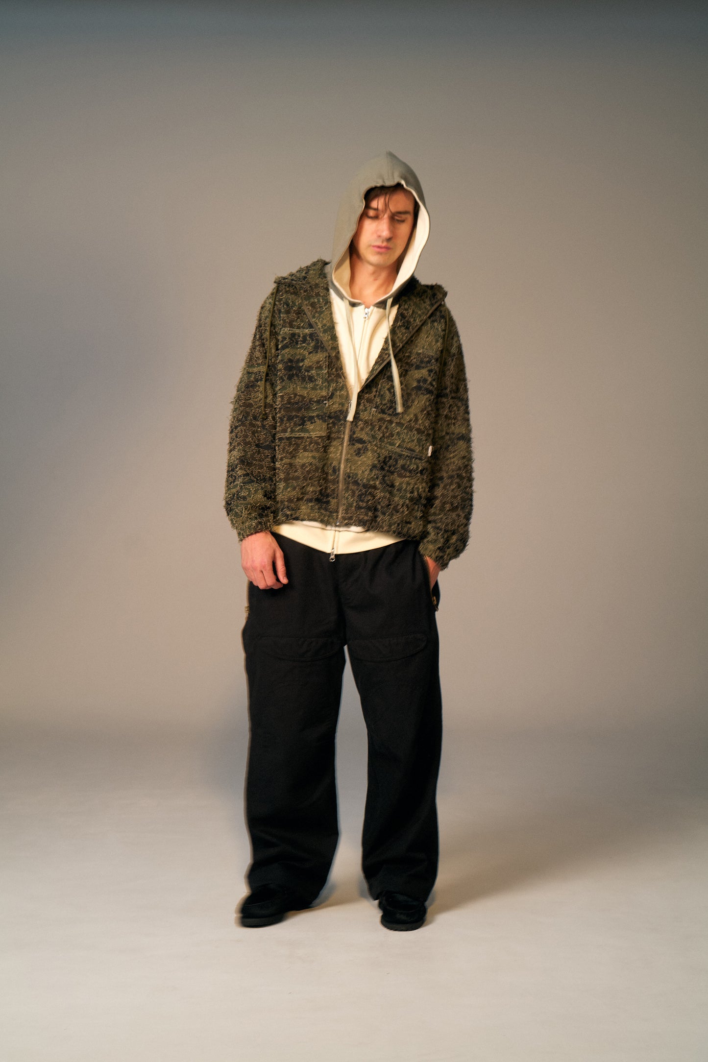 Wide Flight Pants (Black)