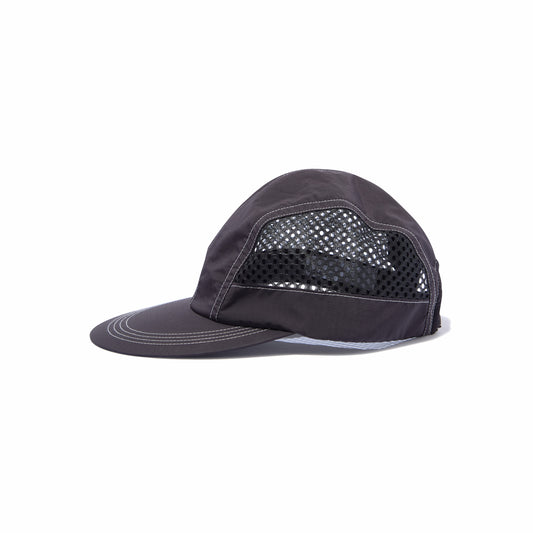 Side Mesh Long Bill Cap (Black)