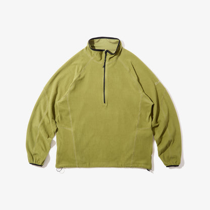 Grid Fleece Pullover (Green)