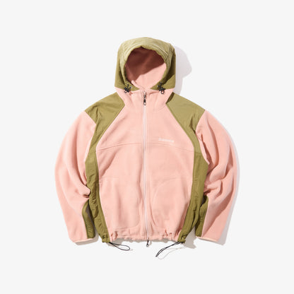 Hilly Terrain Fleece Jacket (Pink)