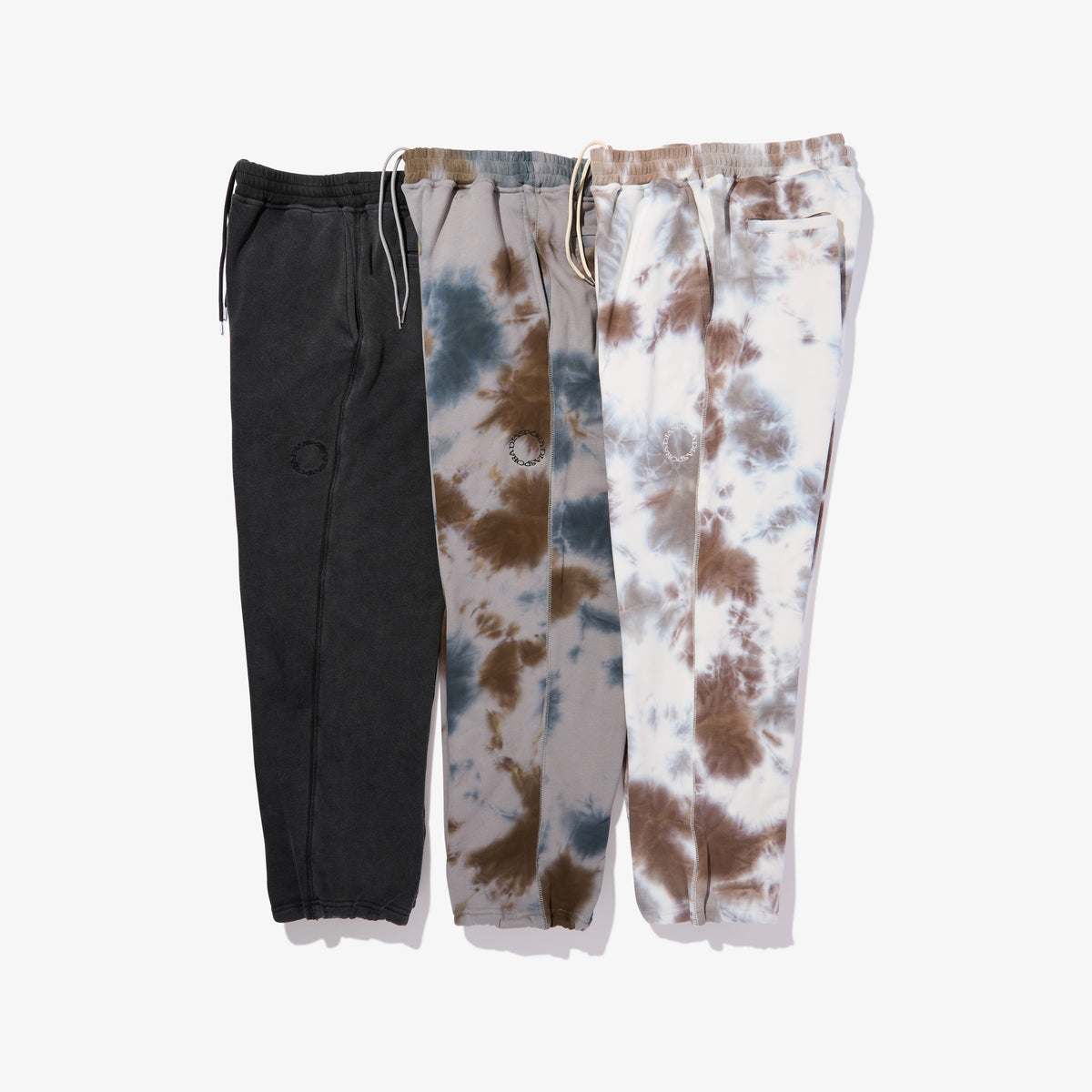 Dyed Sweat Pants (Black)
