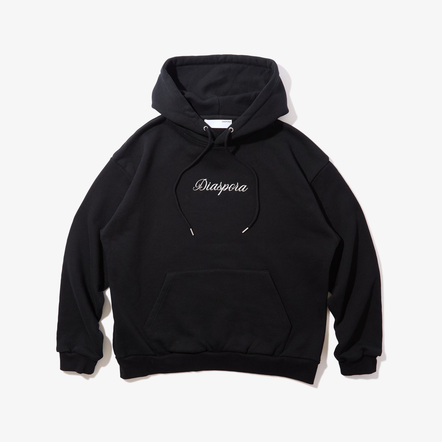 Script Logo Hooded Sweatshirt (Black)
