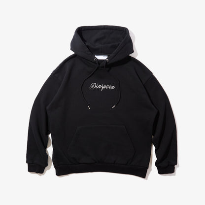 Script Logo Hooded Sweatshirt (Black)