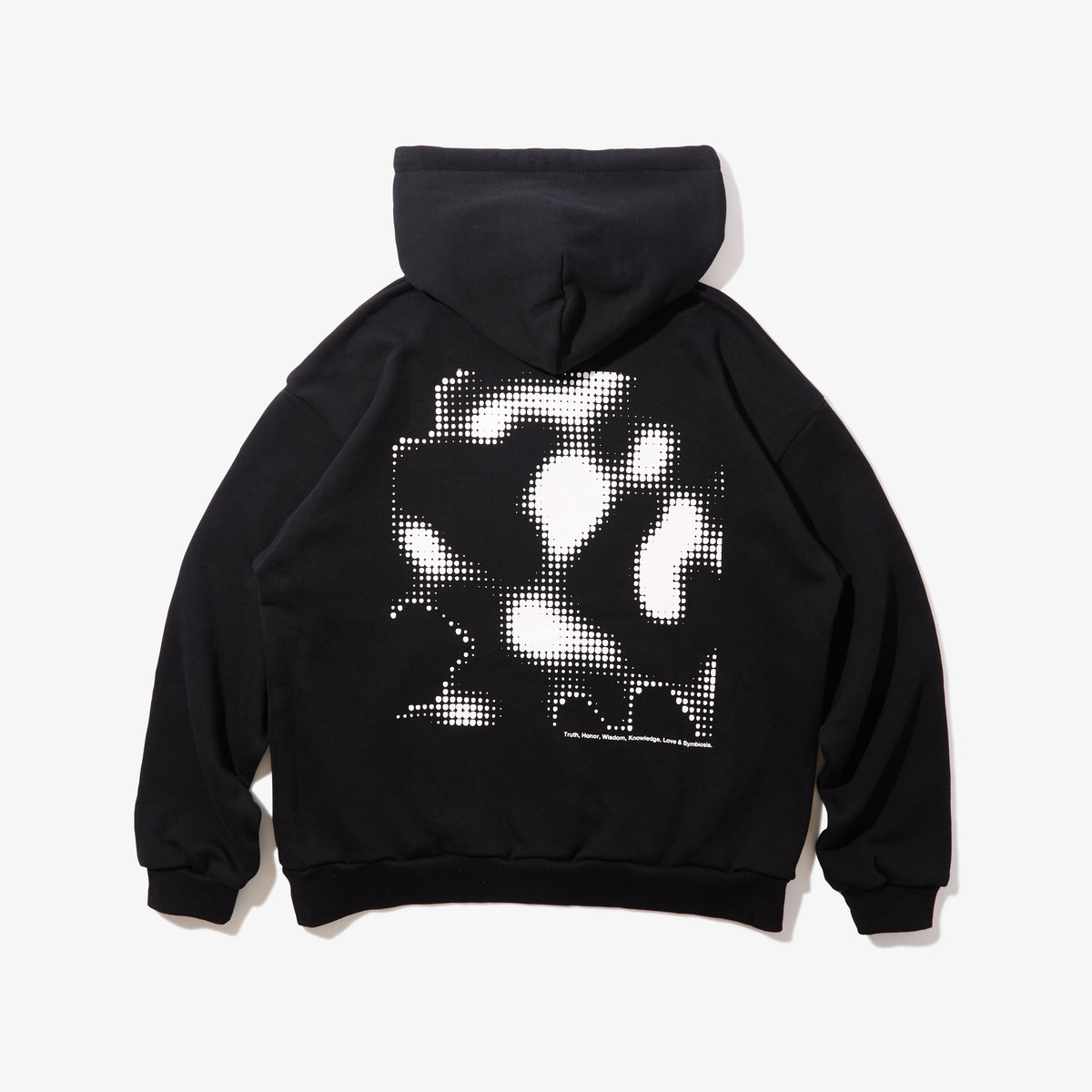Script Logo Hooded Sweatshirt (Black)
