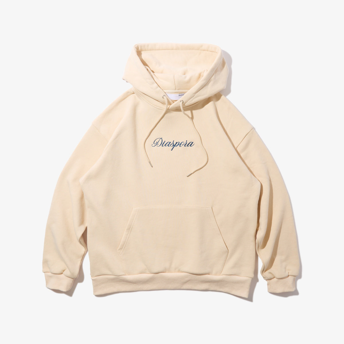 Script Logo Hooded Sweatshirt (Ecru)