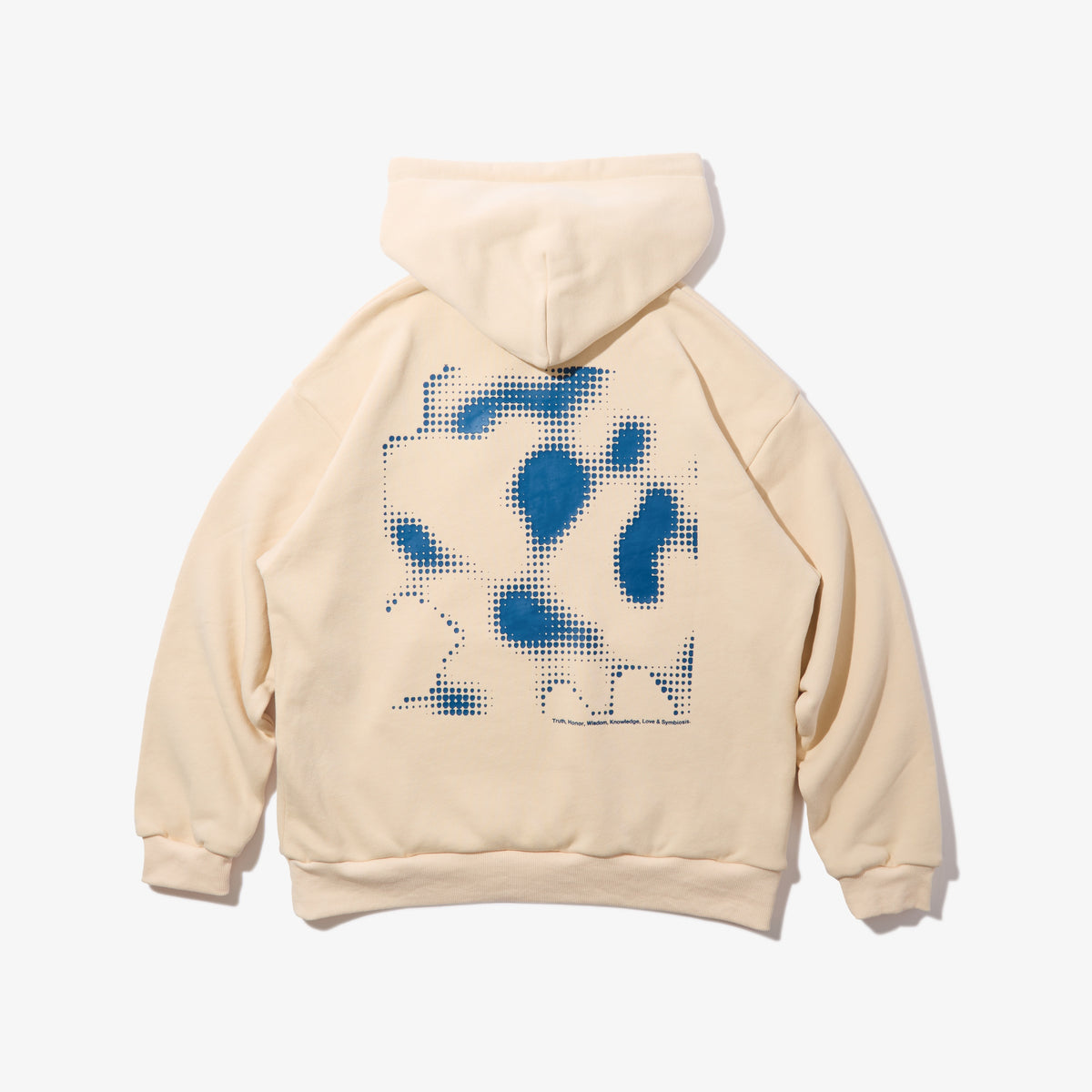 Script Logo Hooded Sweatshirt (Ecru)