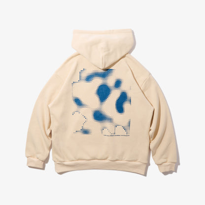 Script Logo Hooded Sweatshirt (Ecru)