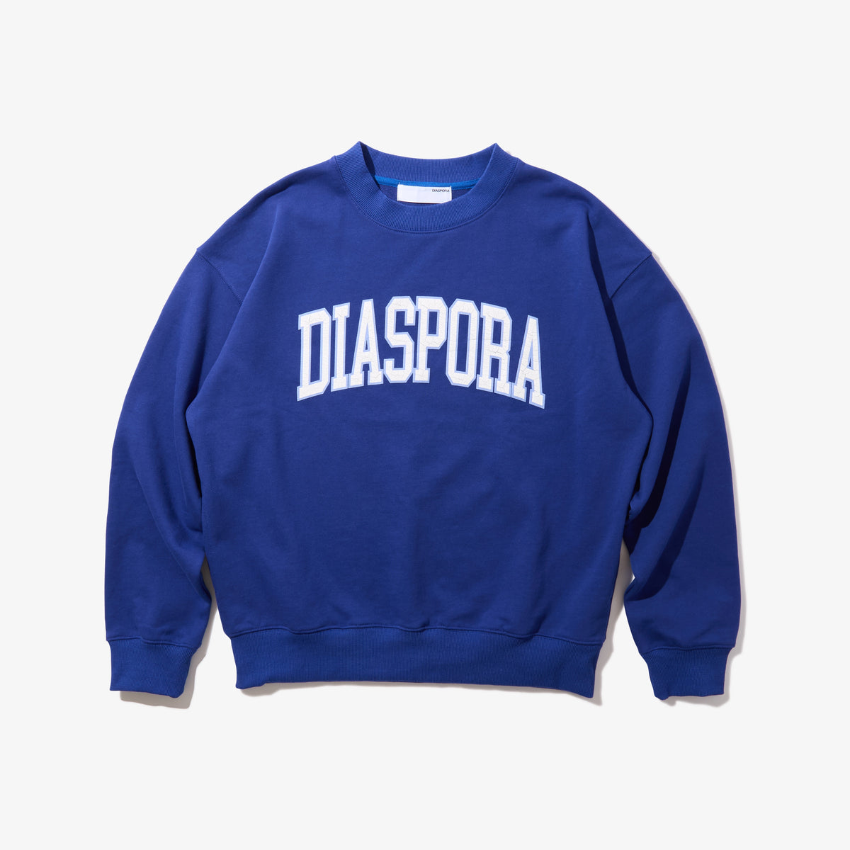 College Logo Crewneck Sweatshirt (Navy)