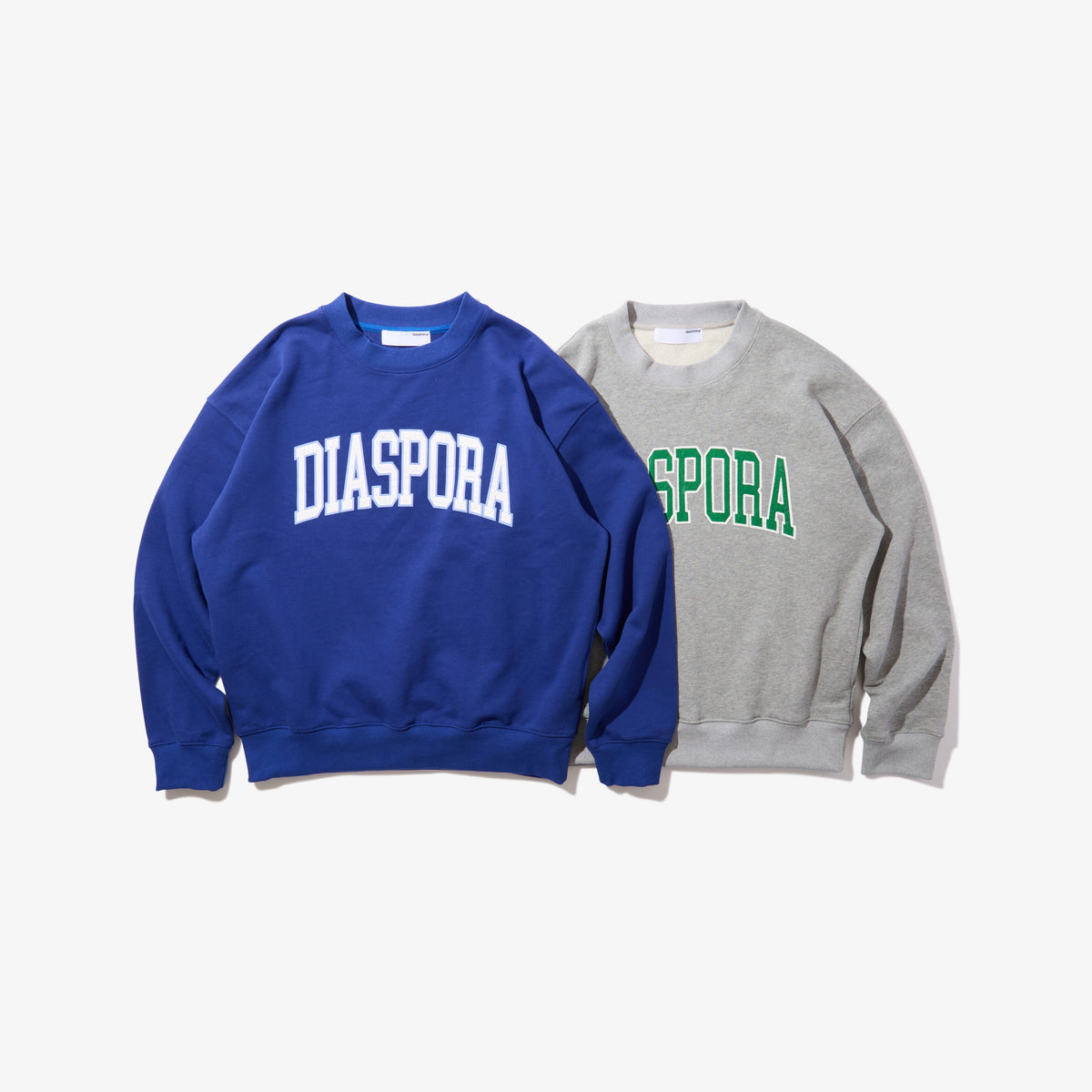 College Logo Crewneck Sweatshirt (Ash)