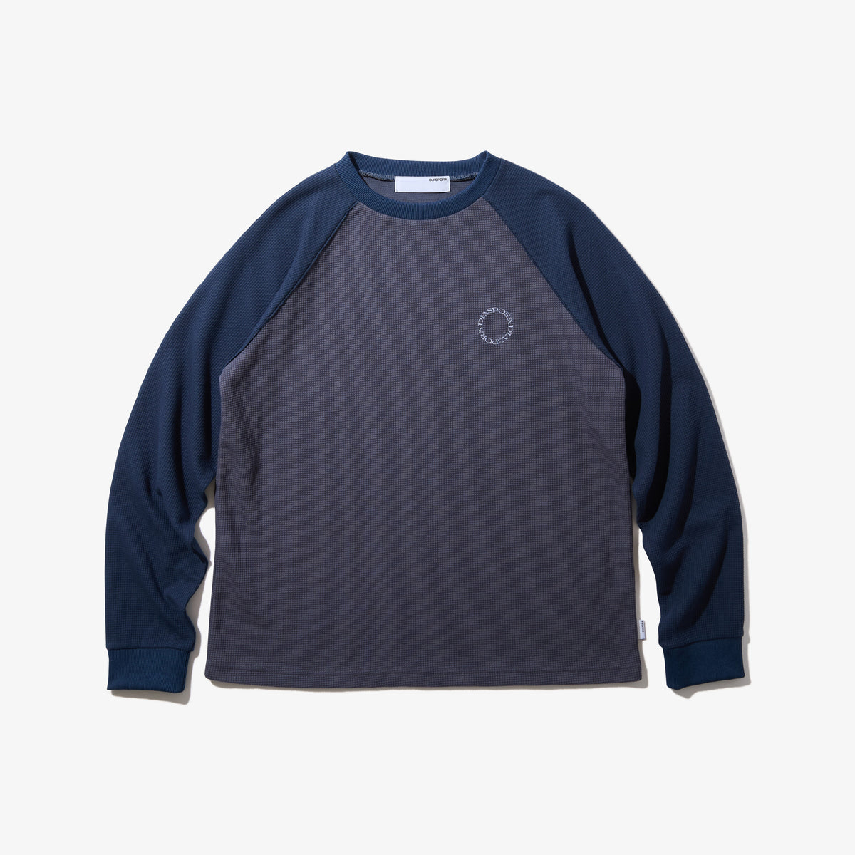 Dry Waffle L/S Top Navy