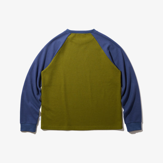 Dry Waffle L/S Top Green