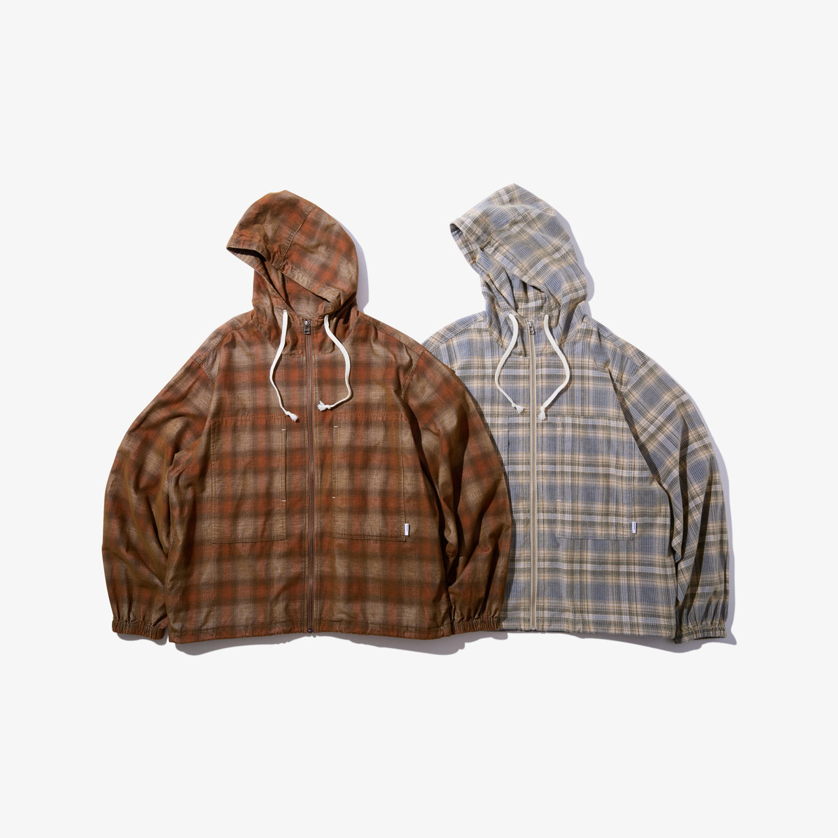 Hooded Corduroy Shirt (Brown)