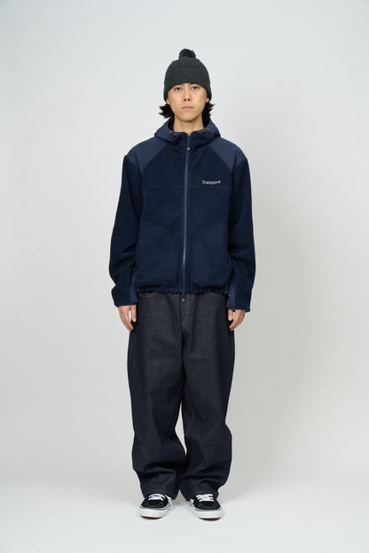 Hilly Terrain Fleece Jacket (Navy)