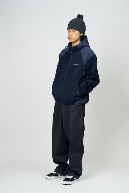 Hilly Terrain Fleece Jacket (Navy)