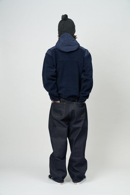 Hilly Terrain Fleece Jacket (Navy)