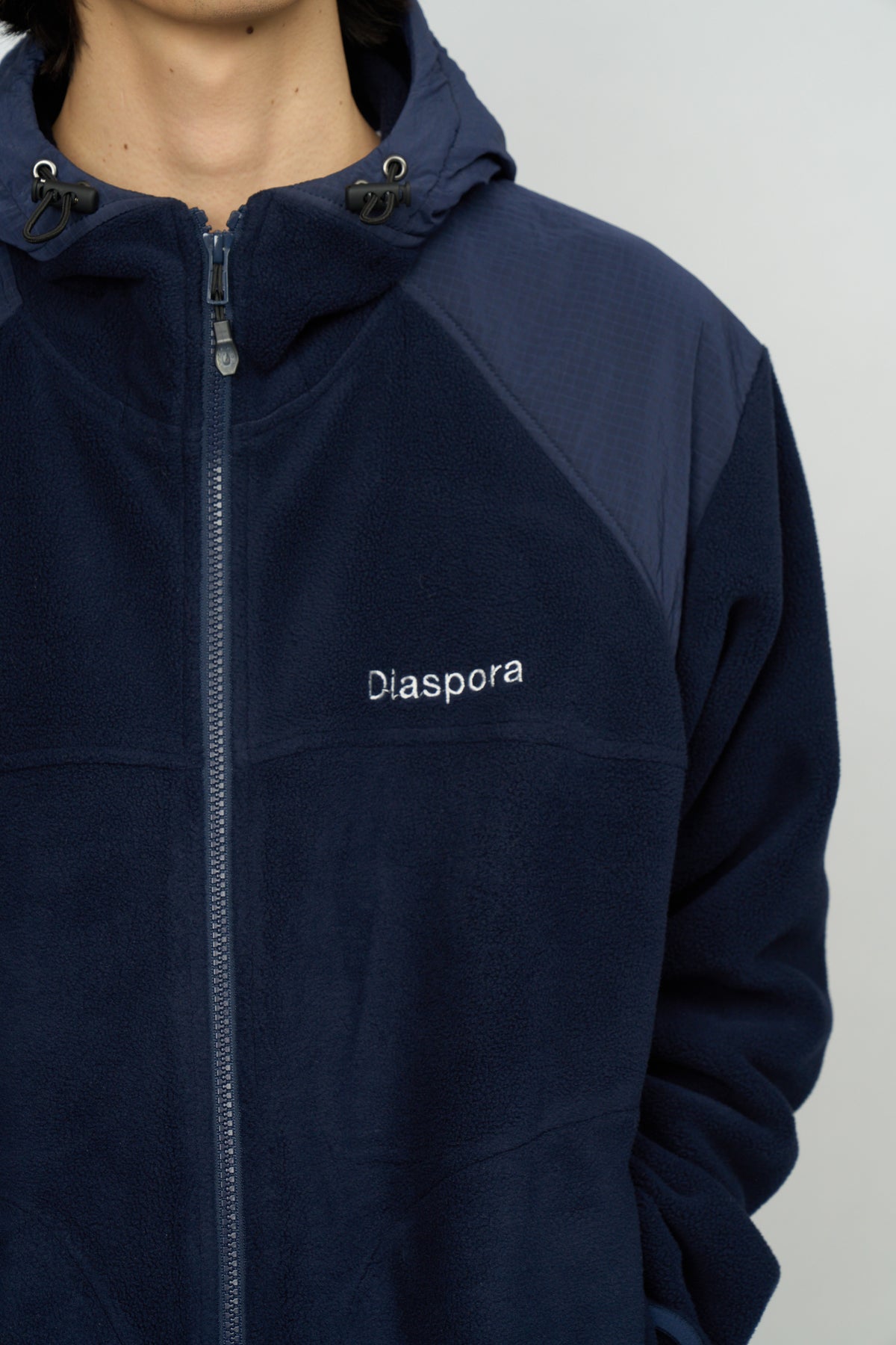 Hilly Terrain Fleece Jacket (Navy)