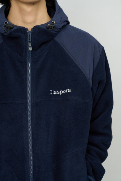 Hilly Terrain Fleece Jacket (Navy)