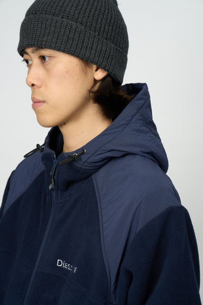Hilly Terrain Fleece Jacket (Navy)