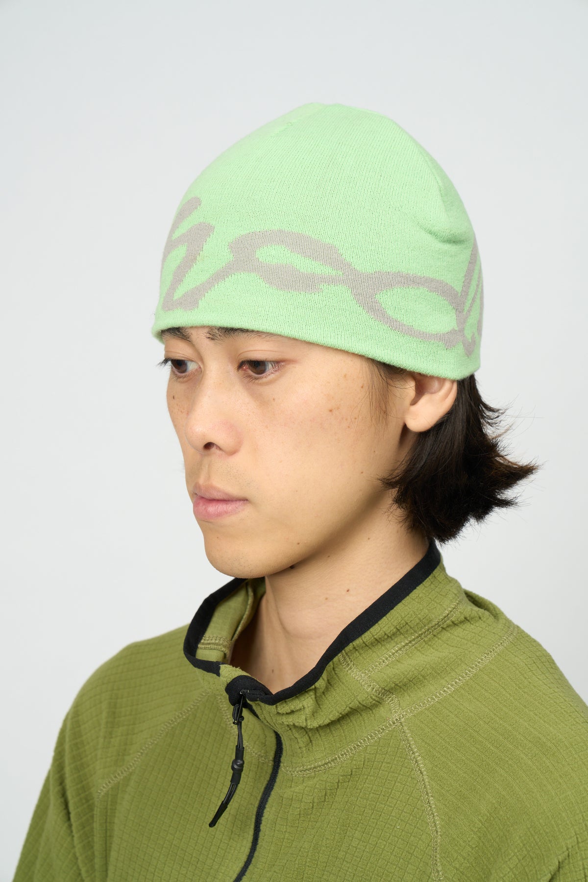 Brown Sugar Beanie (Lime)