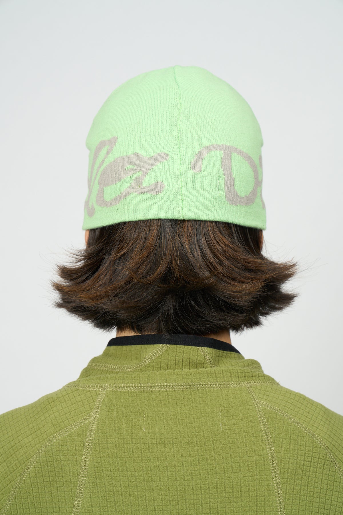 Brown Sugar Beanie (Lime)