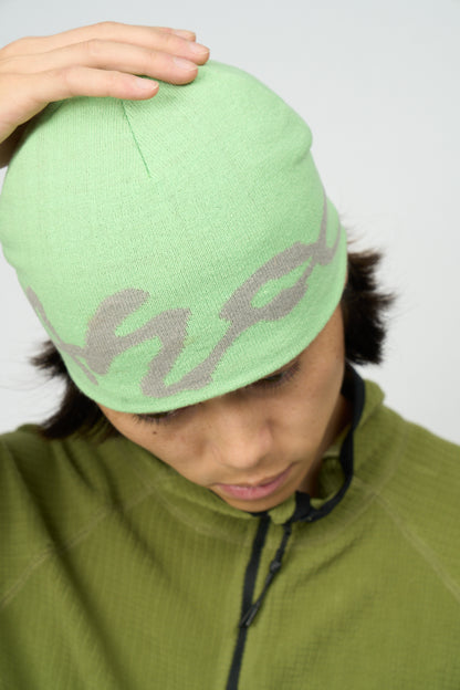 Brown Sugar Beanie (Lime)