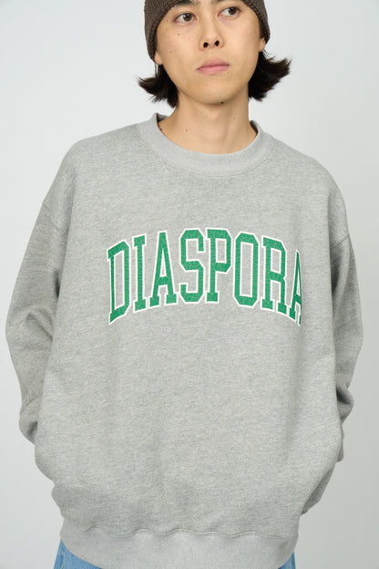 College Logo Crewneck Sweatshirt (Ash)