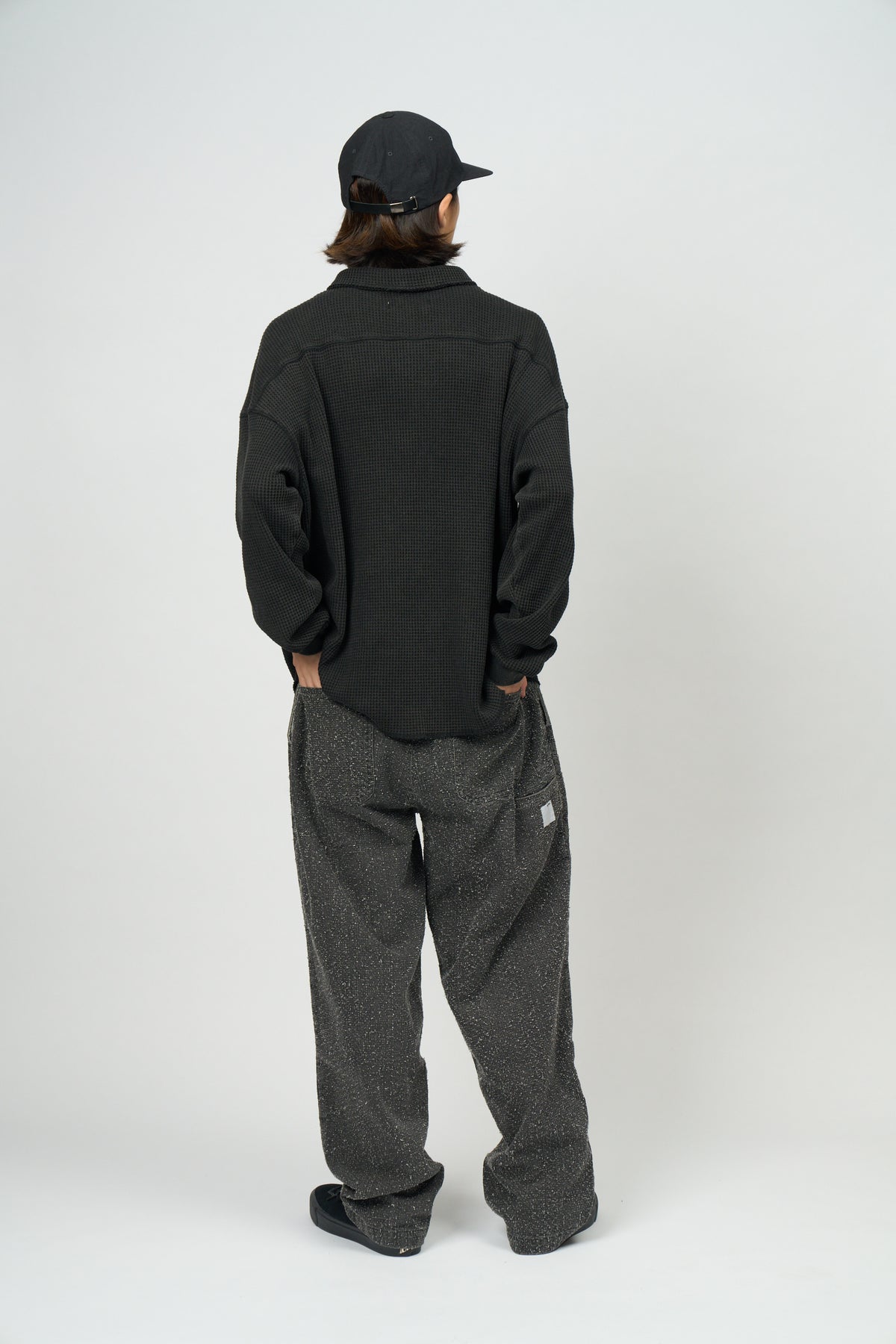 Double Knee Trousers (Black)