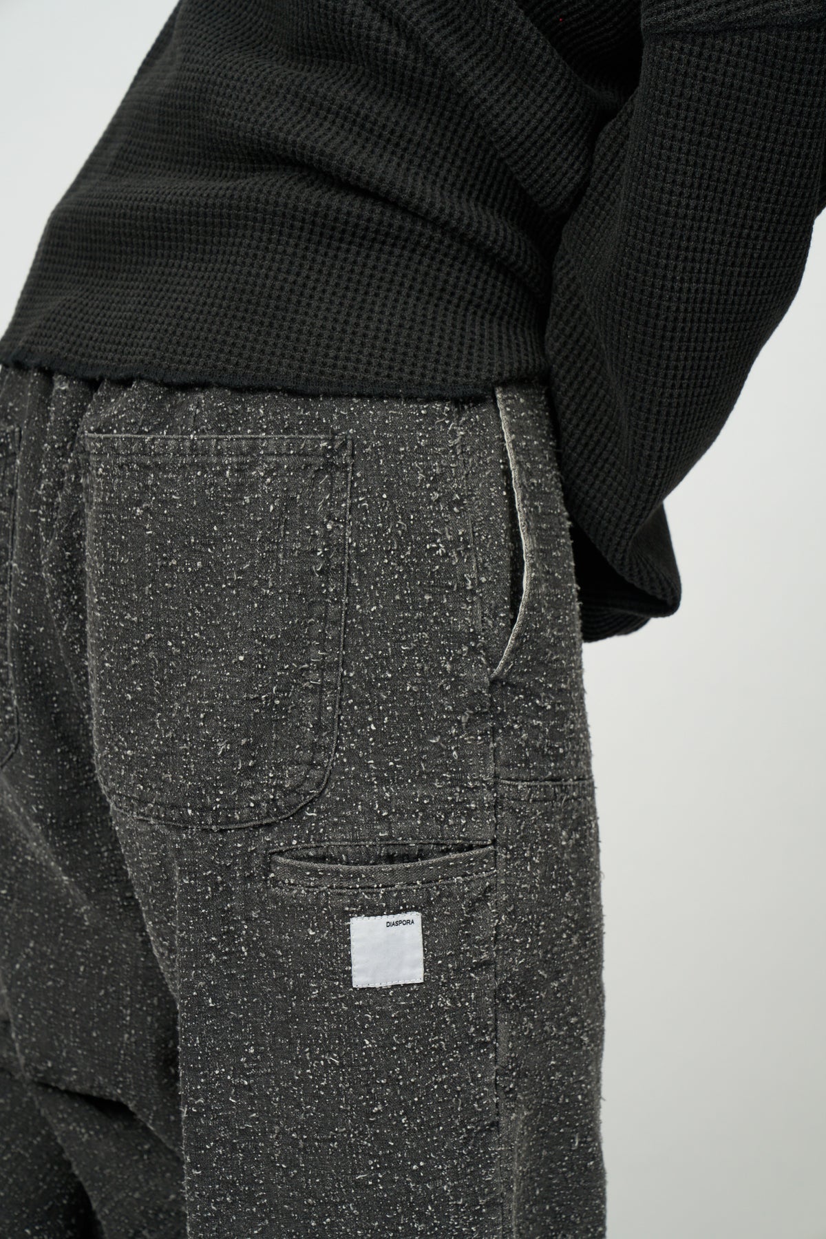 Double Knee Trousers (Black)
