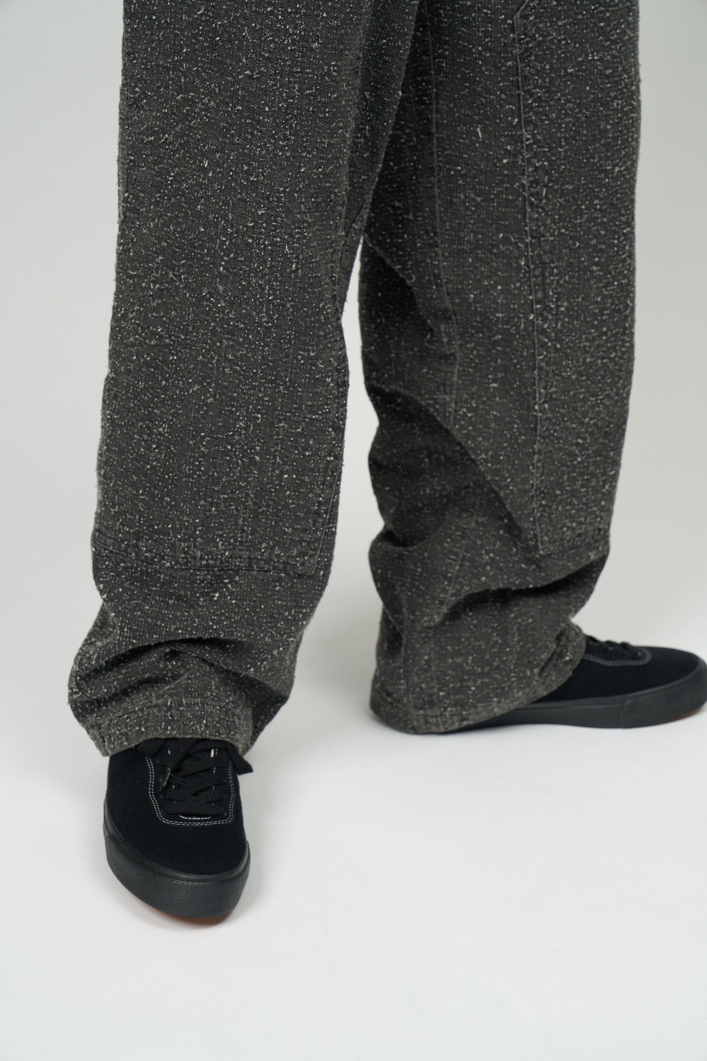 Double Knee Trousers (Black)