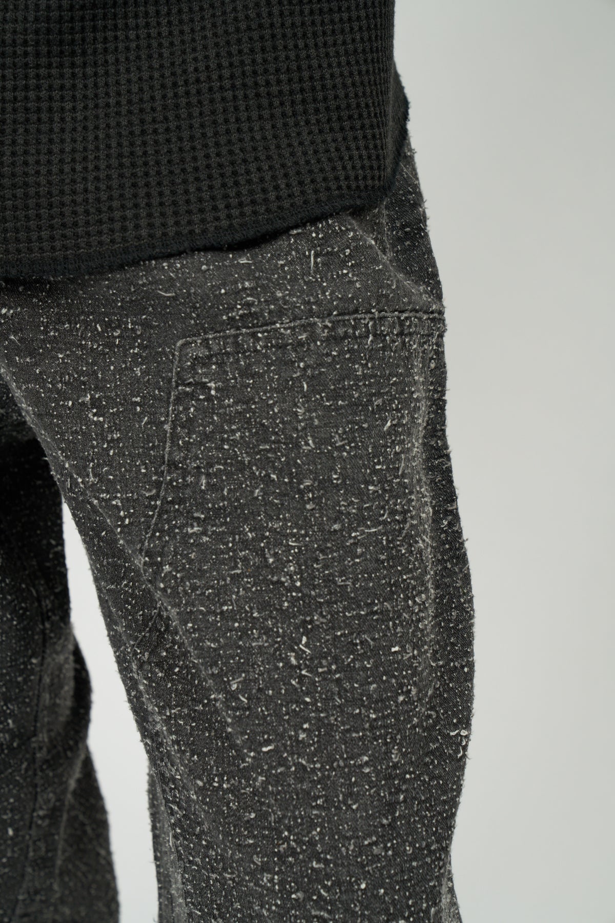 Double Knee Trousers (Black)