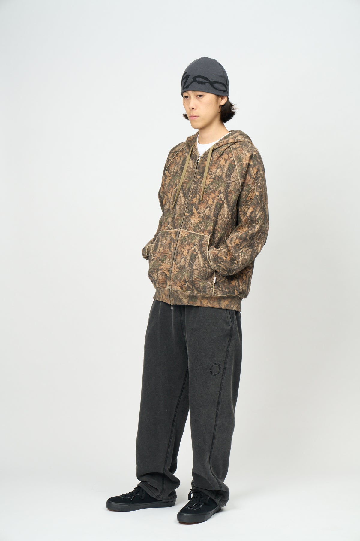 Dyed Sweat Pants (Black)