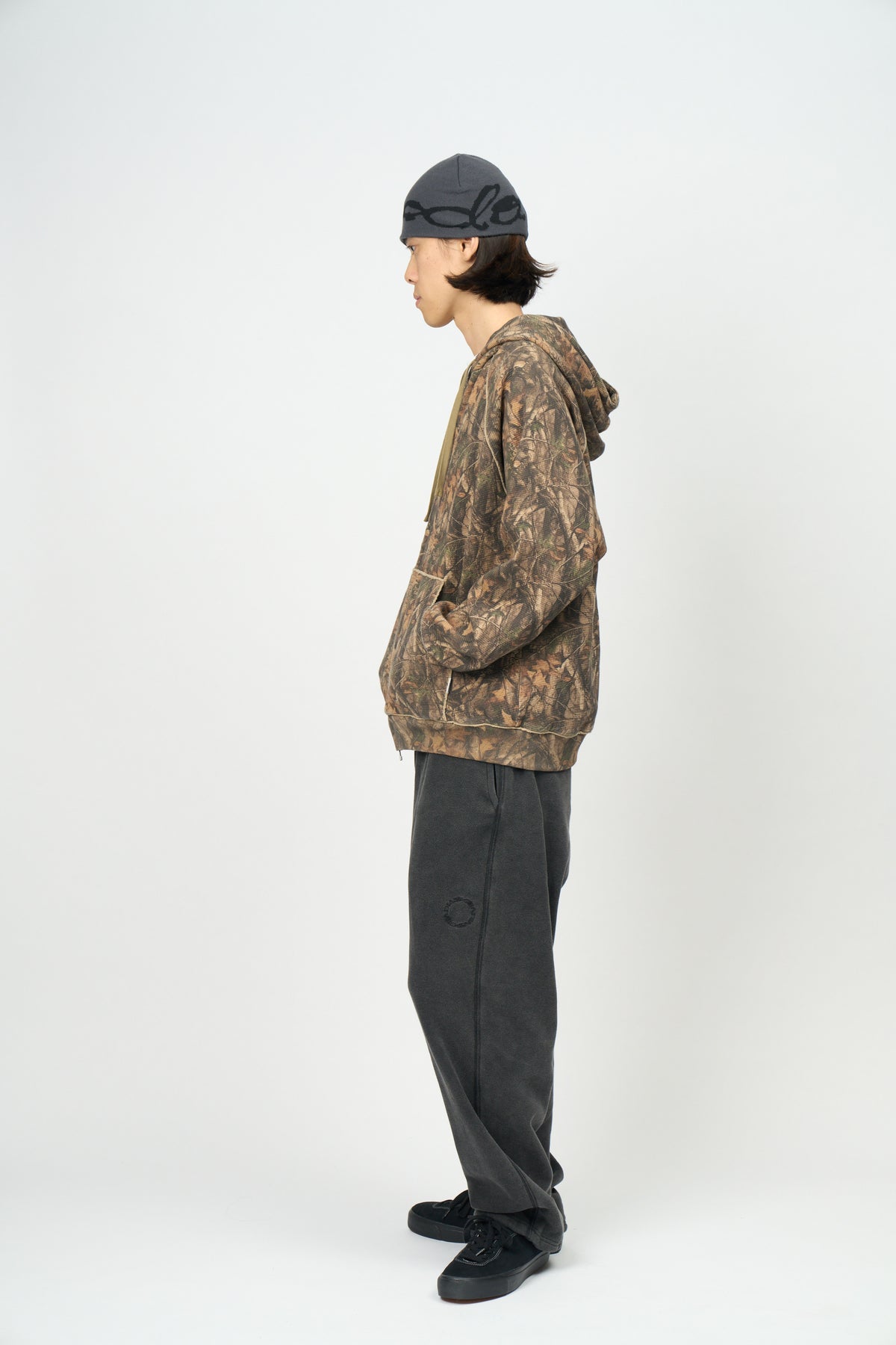 Dyed Sweat Pants (Black)