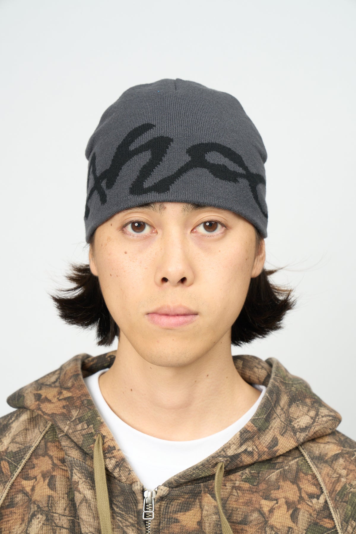 Brown Sugar Beanie (Charcoal)