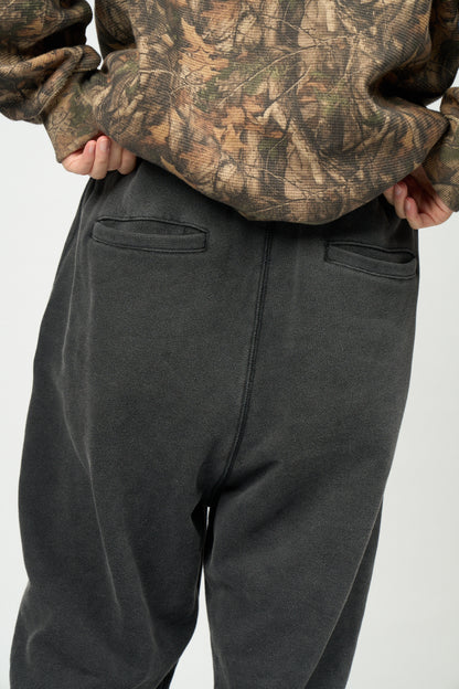 Dyed Sweat Pants (Black)