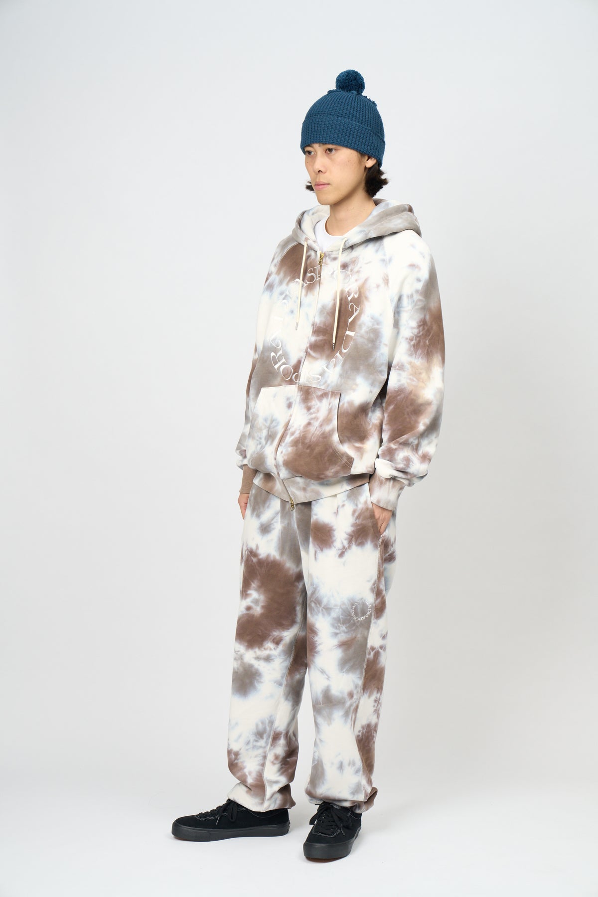 Dyed Sweat Pants (Dark Camo)