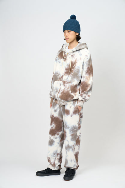 Dyed Sweat Pants (Dark Camo)