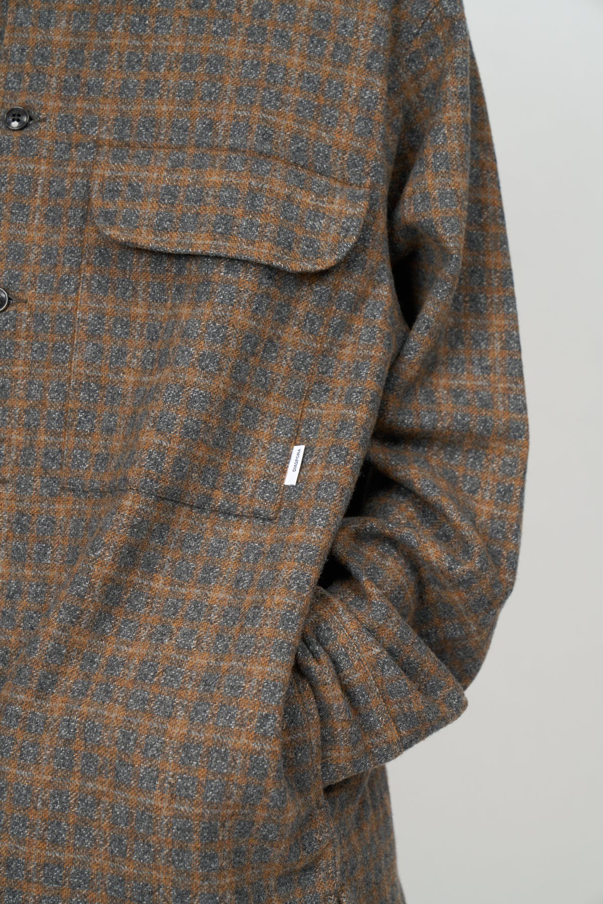 Mil Wool Shirt (Charcoal)