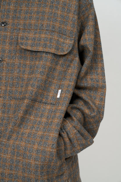 Mil Wool Shirt (Charcoal)