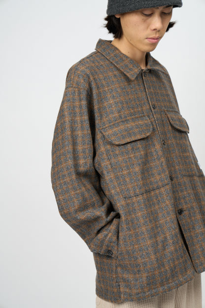 Mil Wool Shirt (Charcoal)