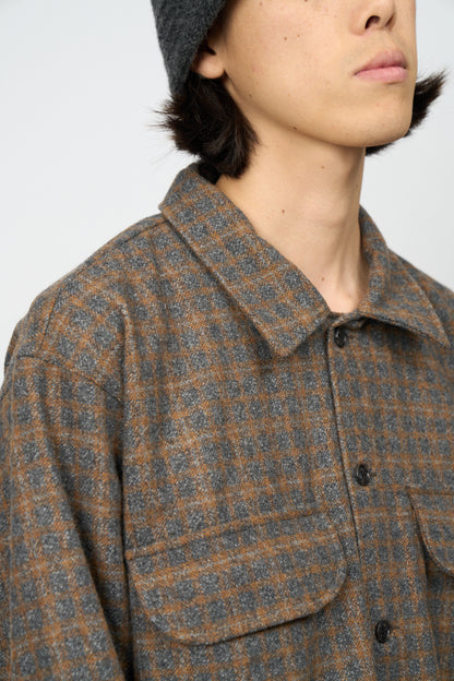 Mil Wool Shirt (Charcoal)