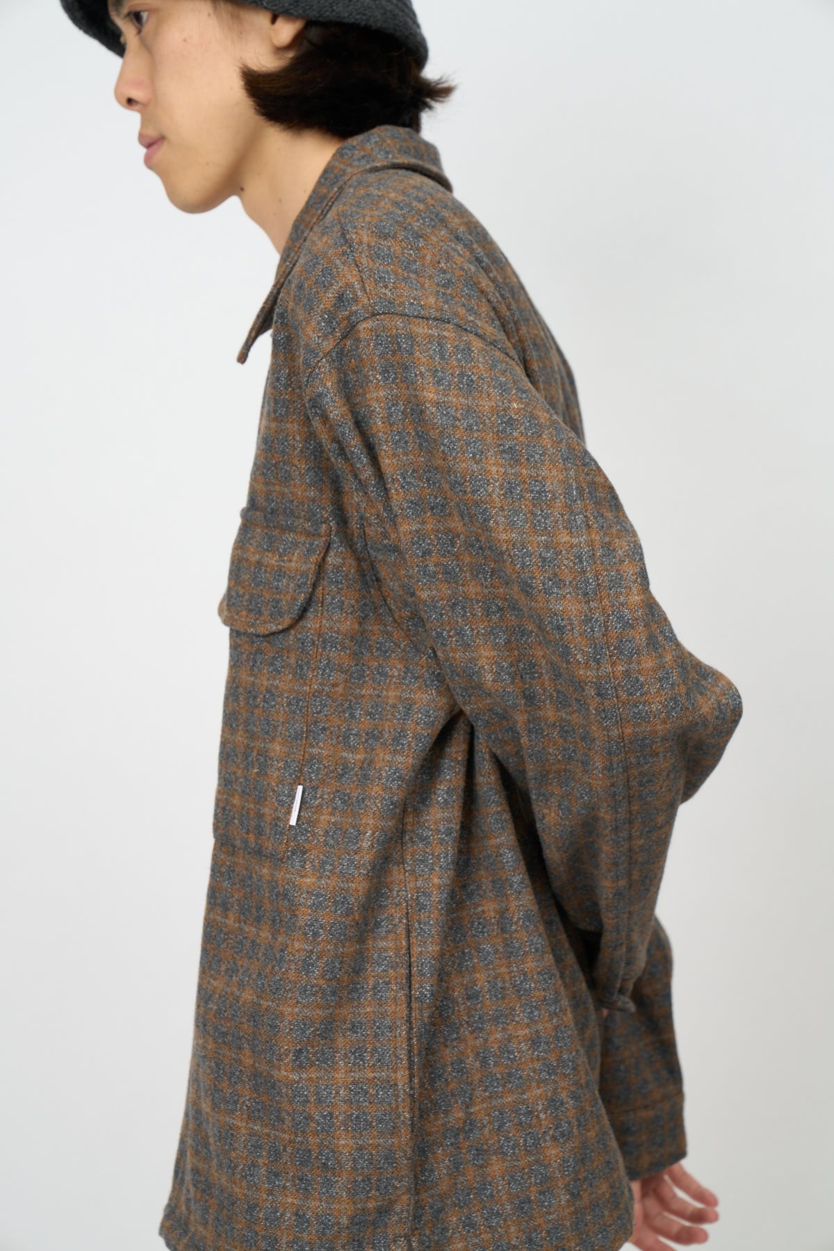 Mil Wool Shirt (Charcoal)