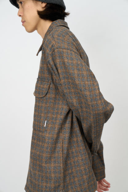 Mil Wool Shirt (Charcoal)