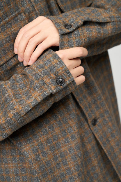 Mil Wool Shirt (Charcoal)