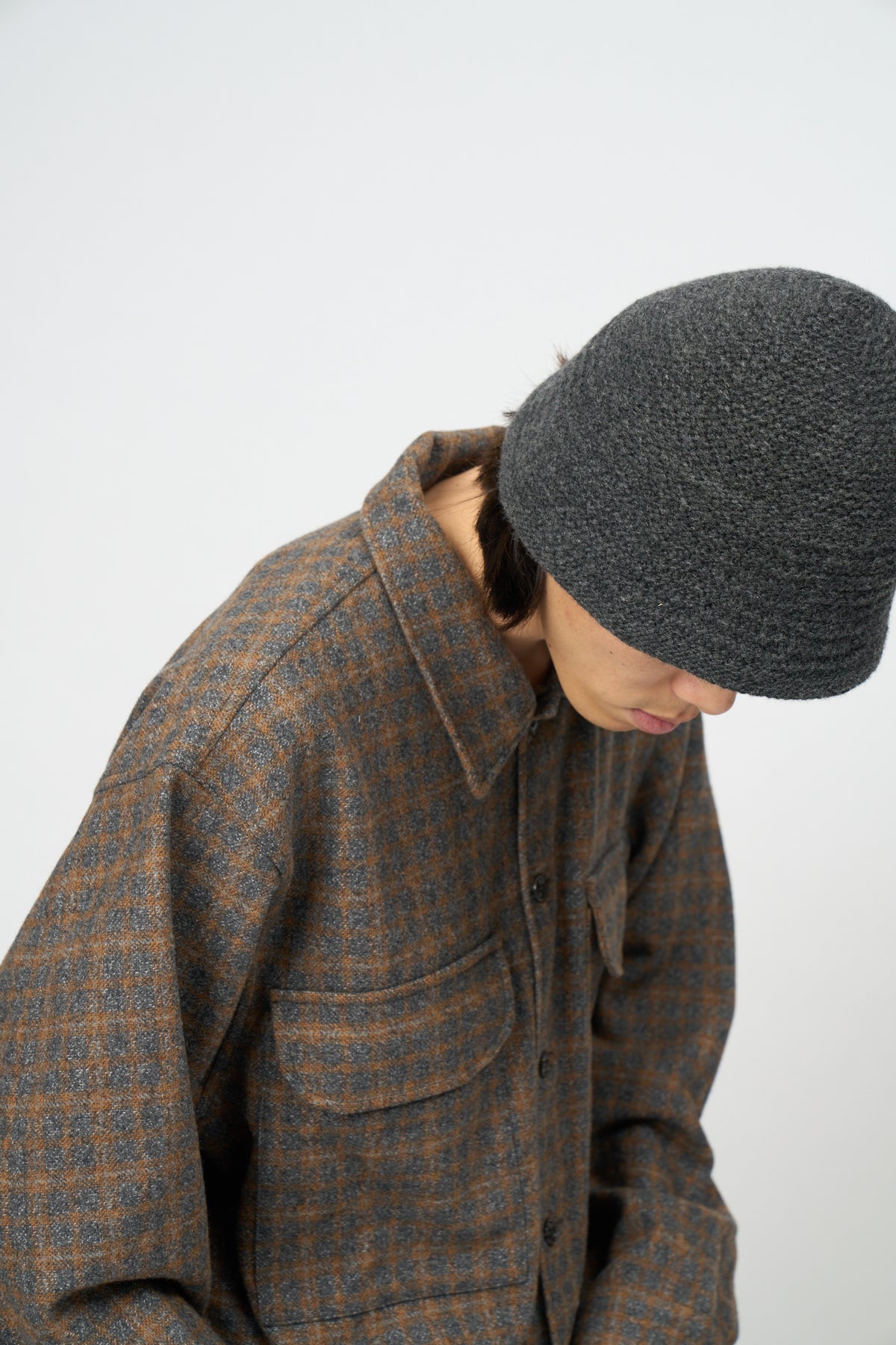 Mil Wool Shirt (Charcoal)