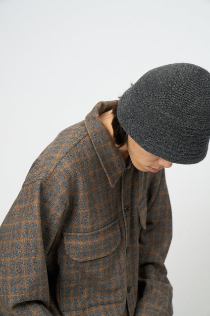 Mil Wool Shirt (Charcoal)