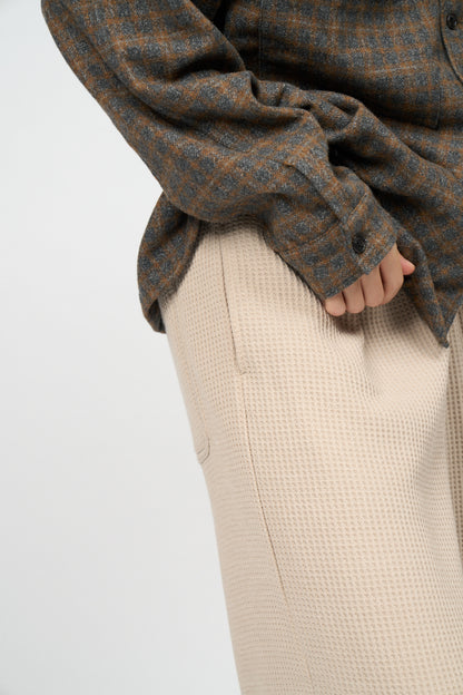 Villa Waffle Trousers (Black)