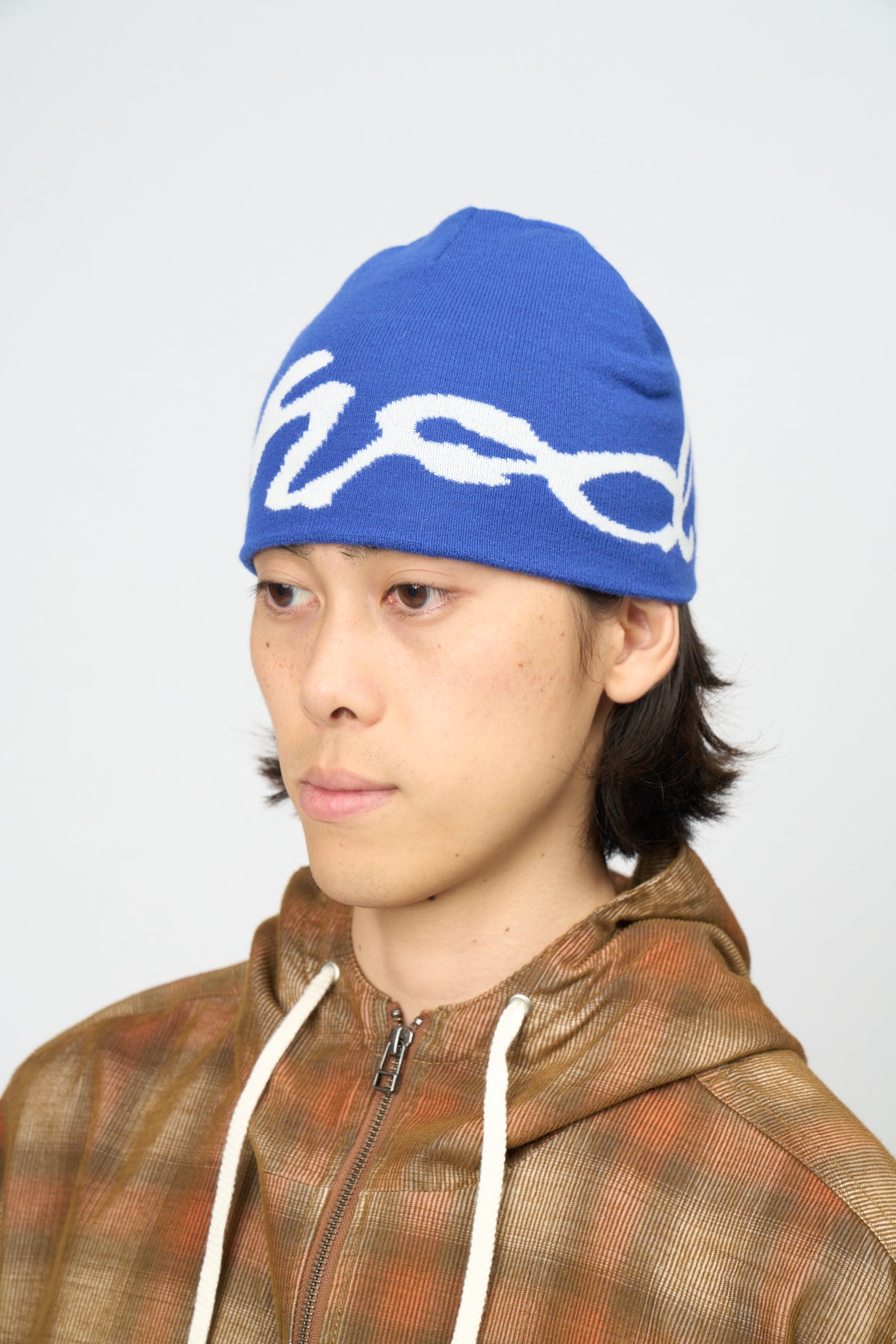 Brown Sugar Beanie (Blue)